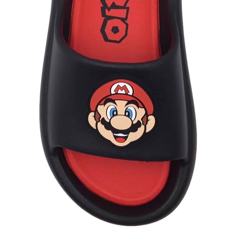 Nintendo Super Mario Little & Big Boys Comfort Slide Sandal