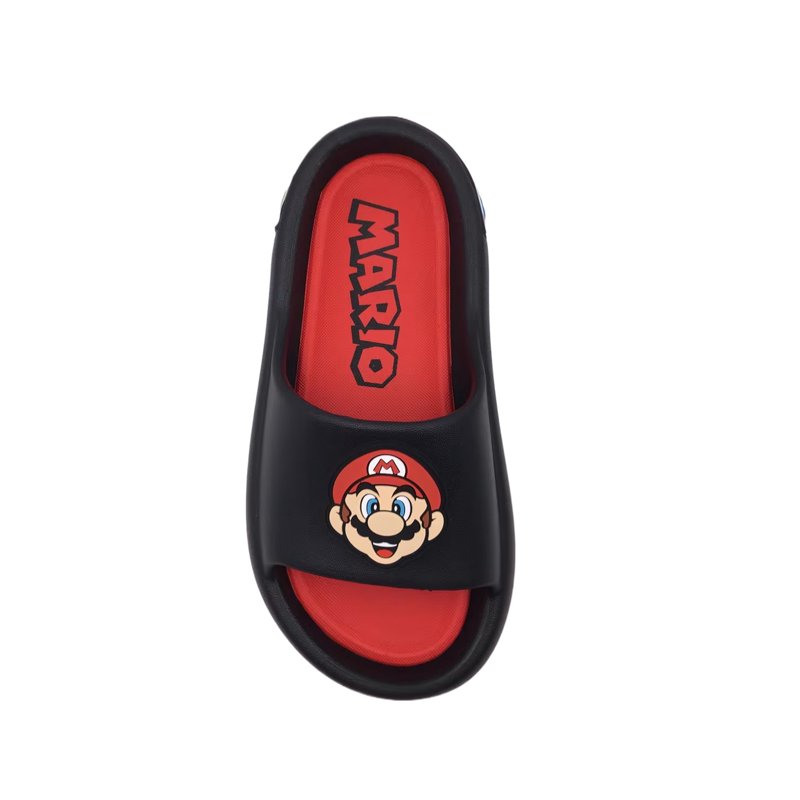 Nintendo Super Mario Little & Big Boys Comfort Slide Sandal