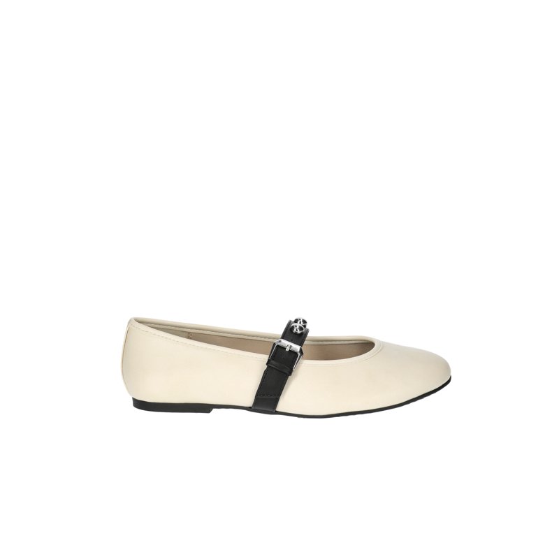 No Boundaries Faux Leather Mary Jane Flats With Studs Women's