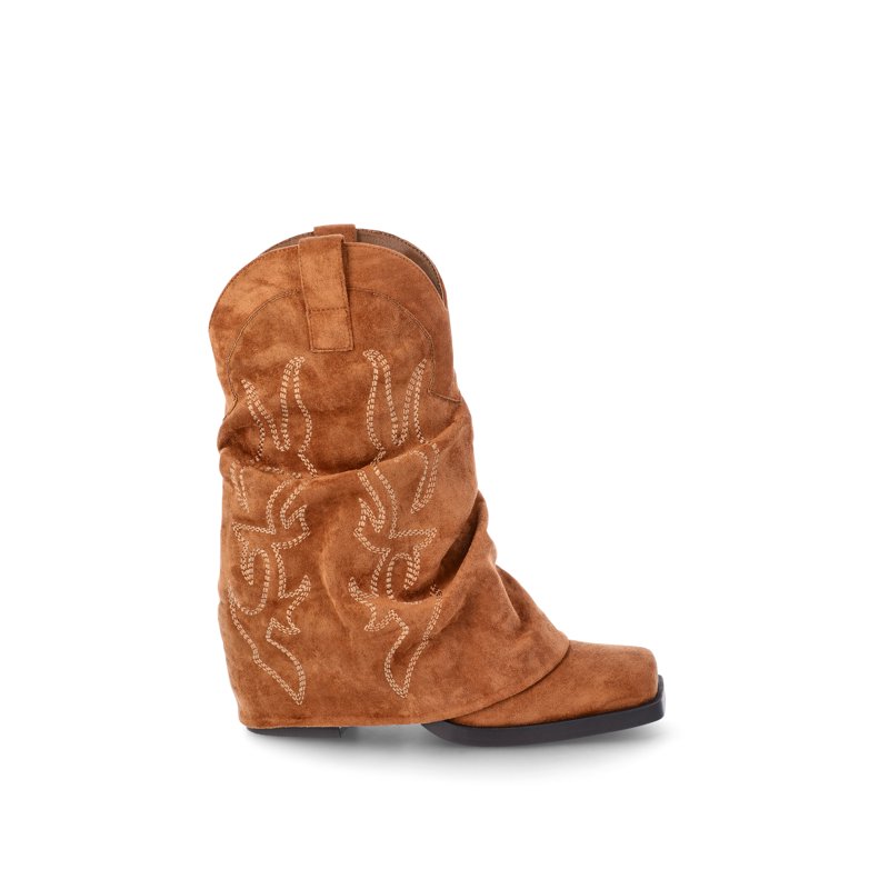 No Boundaries Foldover Western Boots Women's