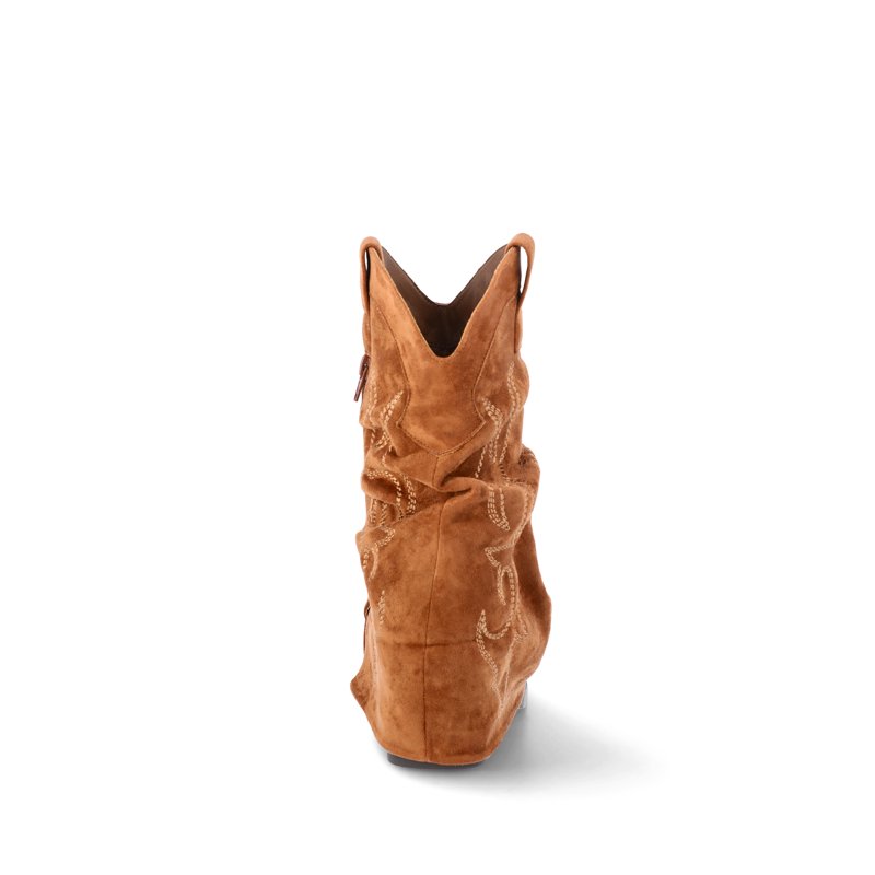 No Boundaries Foldover Western Boots Women's