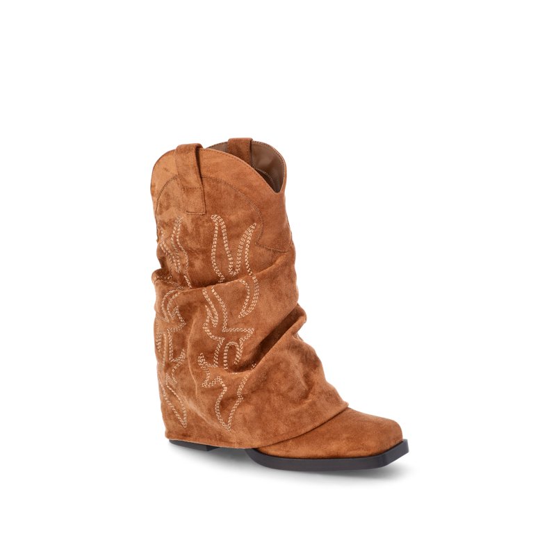 No Boundaries Foldover Western Boots Women's
