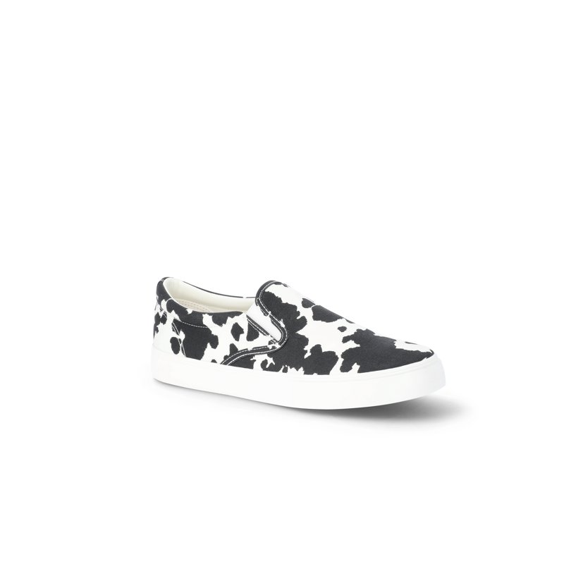 No Boundaries Twin Gore Canvas Slip-On Sneakers Women's
