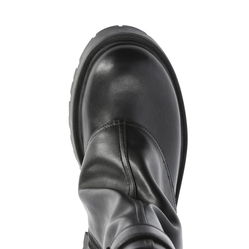 No Boundaries Women's Foldover Moto Boots