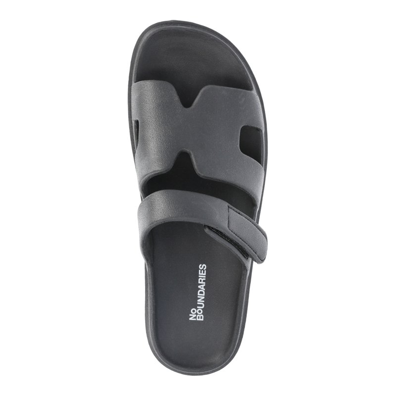 No Boundaries Women's Geo Slide Sandals
