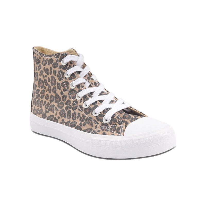No Boundaries Women's High Top Canvas Sneakers
