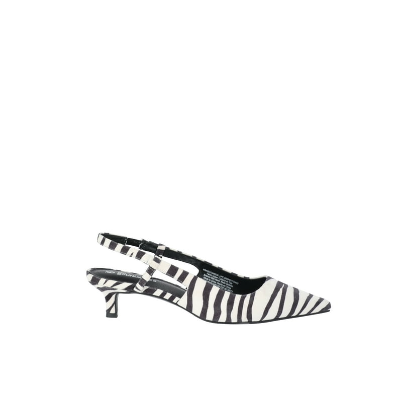 No Boundaries Women's Kitten Heel Slingback