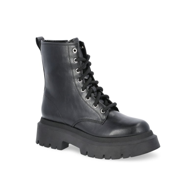 No Boundaries Women's Lug Sole Combat Boots Wide Width Available No Boundaries Women's Lug Sole Combat Boots Wide Width Available