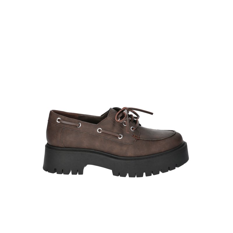 No Boundaries Women's Platform Boat Shoes