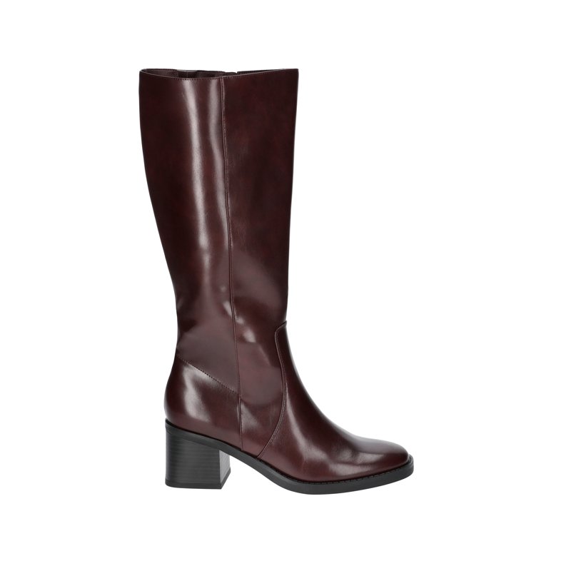 No Boundaries Women's Tall Block Heel Boots