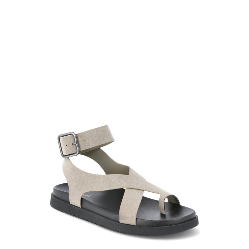 No Boundaries Women's X-Strap Toe Loop Sandals
