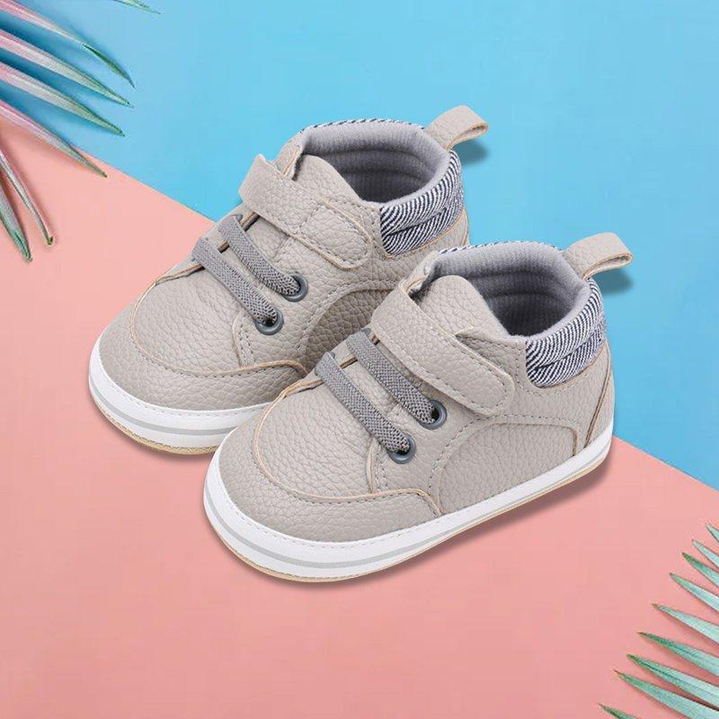 NOLDARES Kids Toddler Shoes Boys Girls Athletic Running Shoes Sneakers For Toddler/Little Kid/Big Kid(Grey 6-12 Months)