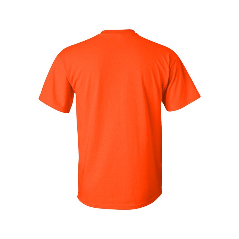Orange Shirt For Men - Gildan 2000 - Men T-Shirt Cotton Men Shirt Men's Trendy Shirts Best Mens Classic Short Sleeve T-shirt