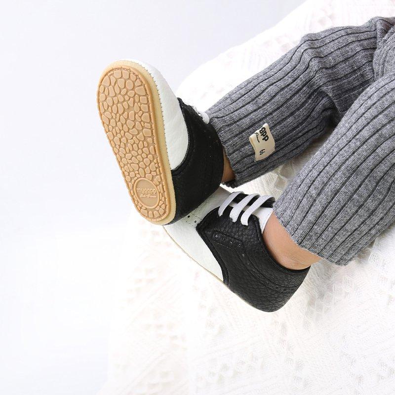 Outdoor Anti- Crib Boys Sole Soft Shoes Soft Baby Sneakers Baby Shoes Multicolor 6 Months-12 Months