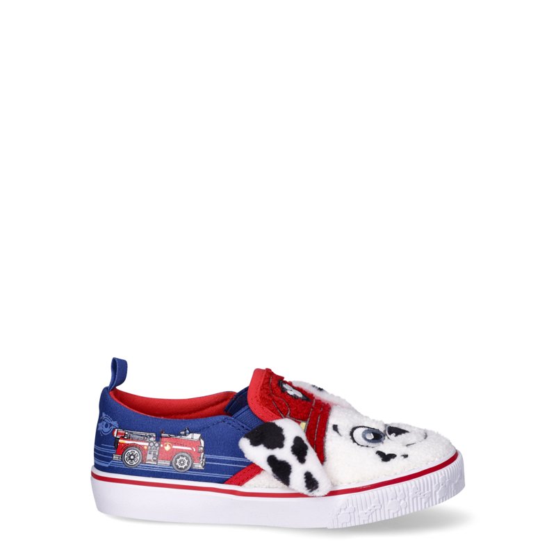 Paw Patrol Characters Toddler Kids Fleece Slip-On Sneakers