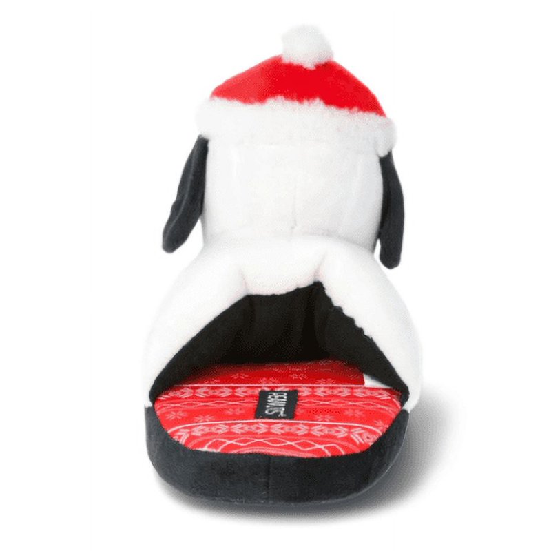 Peanuts Family Christmas Character 3D Scuff Slippers Kids To Adult Sizes