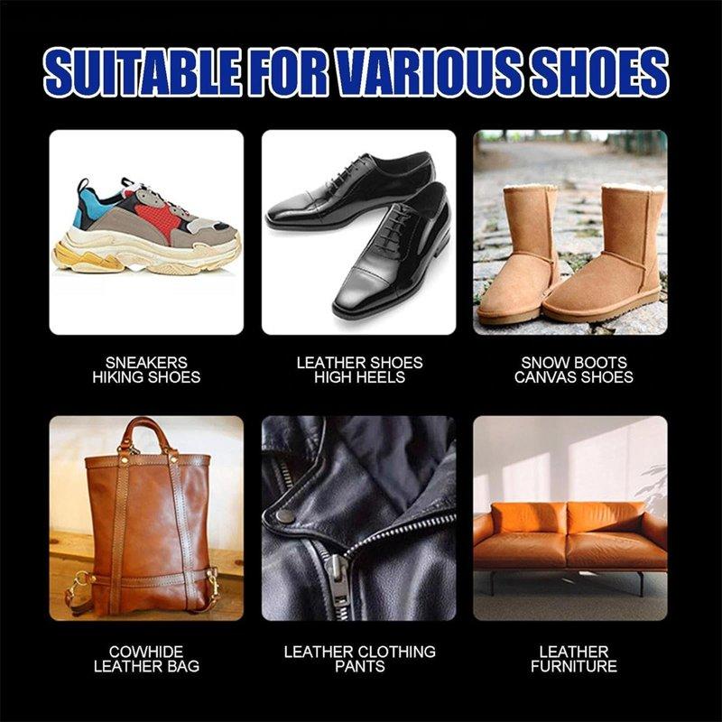 Professional Shoe Repair Glue Ultimate Strength Adhesive For For Soles Boots Sneakers Heels Hiking Shoes Leather Handbags Quick Set In 15 Seconds (2 Oz) 1.18X5.9"