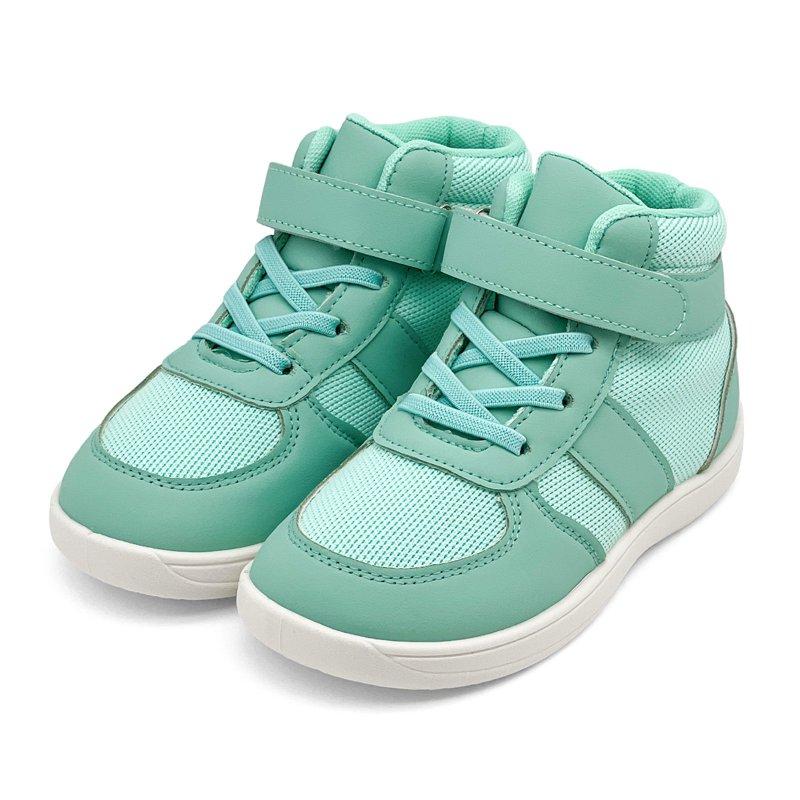REDARER Kids High Top Sneakers - Lightweight Training Shoes For Boys & Girls Wrestling & Casual Sports Footwear Durable Design Color:Light Green Size:8.5