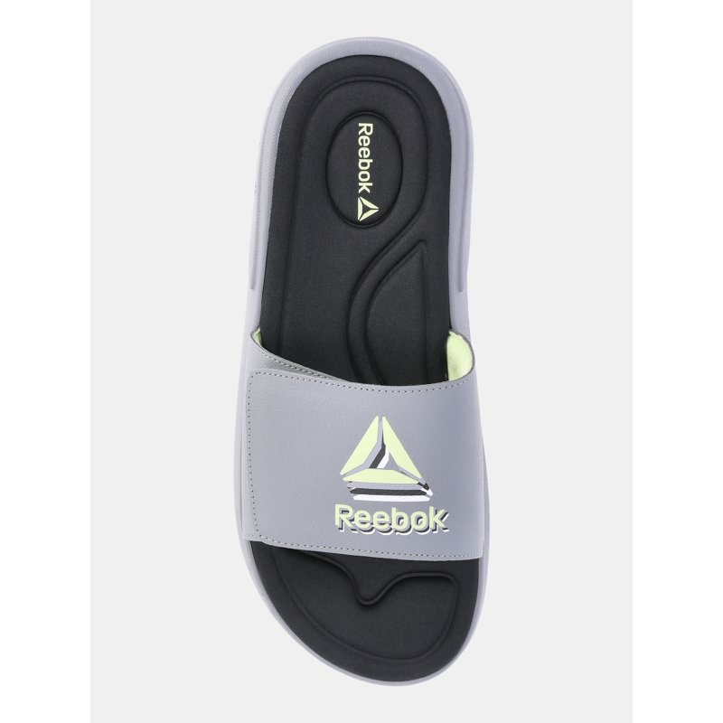 Reebok Men’s Memory Foam Slide Sandals With Adjustable Strap