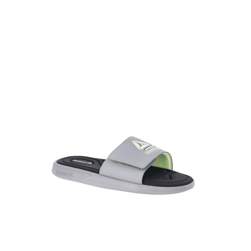 Reebok Men’s Memory Foam Slide Sandals with Adjustable Strap