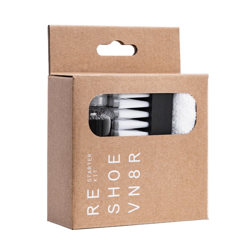 Reshoevn8r Starter Shoe Cleaning Kit - Cleaning Kit For Sneakers Premium Cleaning Brush And Solution