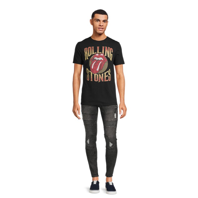 Rolling Stones Classic Men’s & Big Men’s Graphic Tee With Short Sleeves Sizes S-3XL