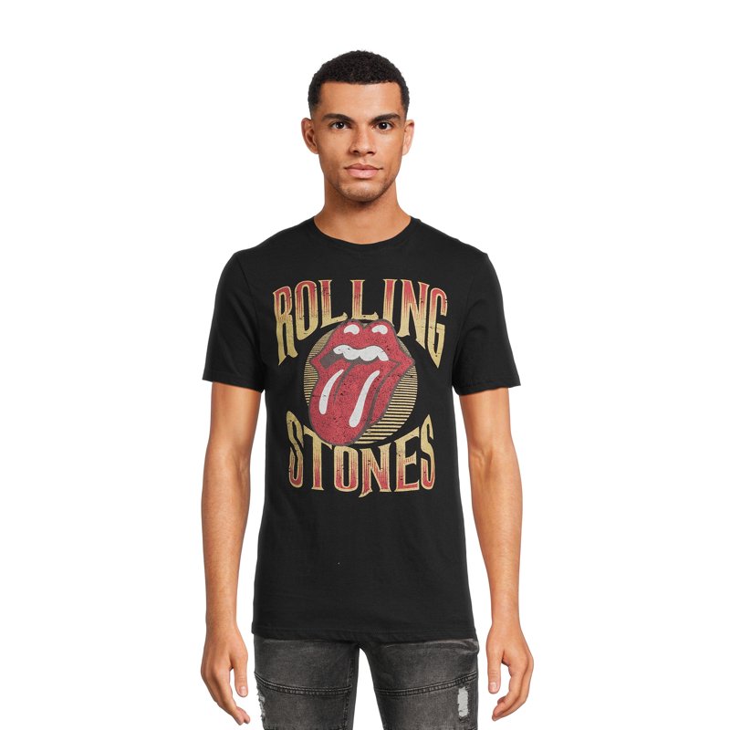 Rolling Stones Classic Men’s & Big Men’s Graphic Tee with Short Sleeves Sizes S-3XL