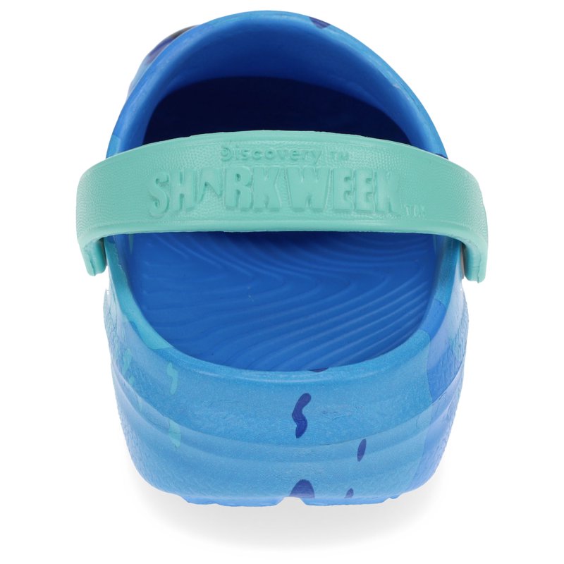 Rugged Shark Little And Big Boys' EVA Swivel Strap Clogs