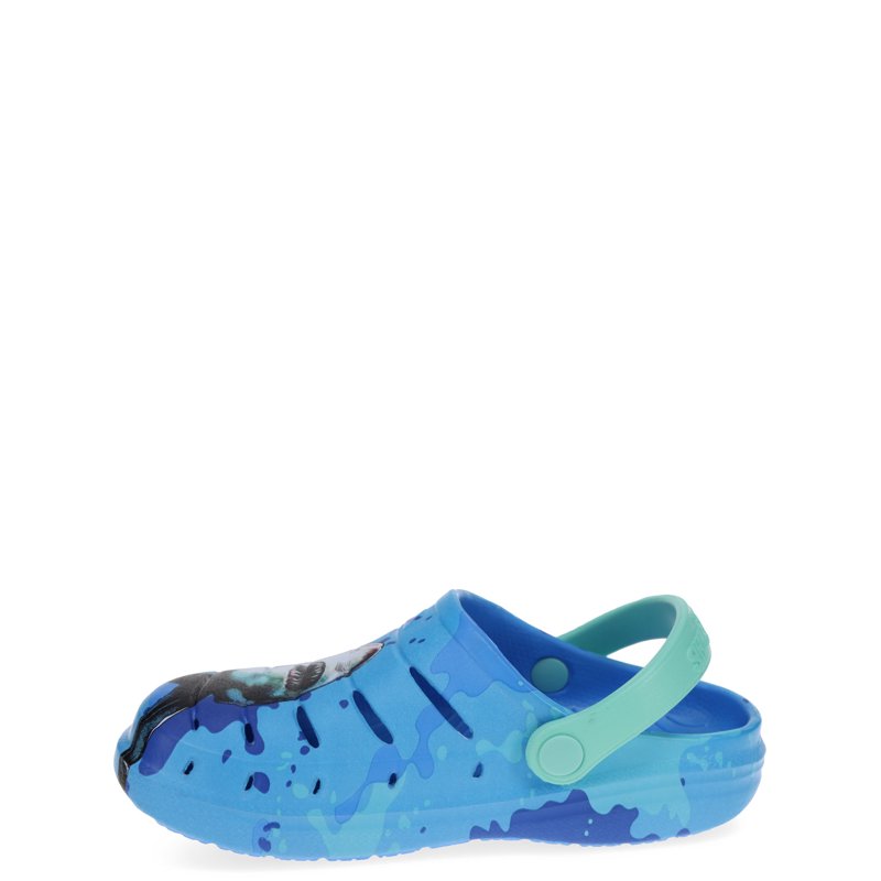 Rugged Shark Little And Big Boys' EVA Swivel Strap Clogs