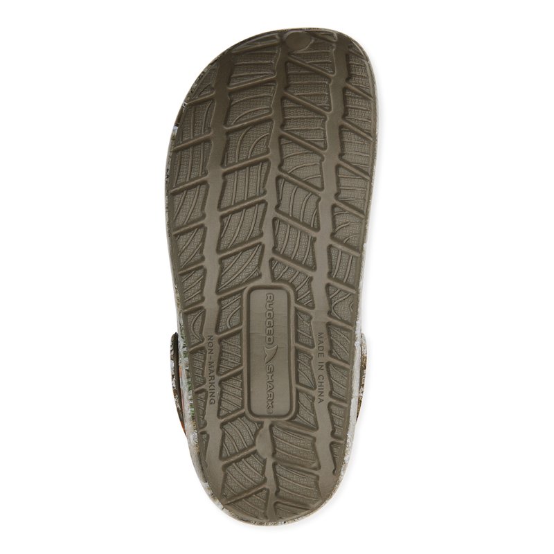 Rugged Shark Toddler & Big Boys Eva Clogs