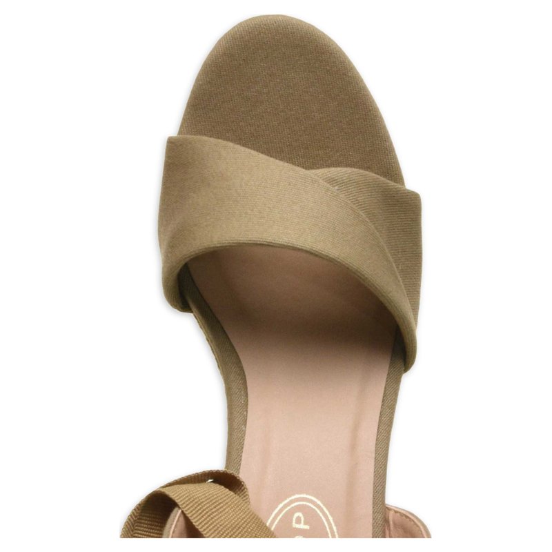 Scoop Women's Ankle Tie Wedge Sandals