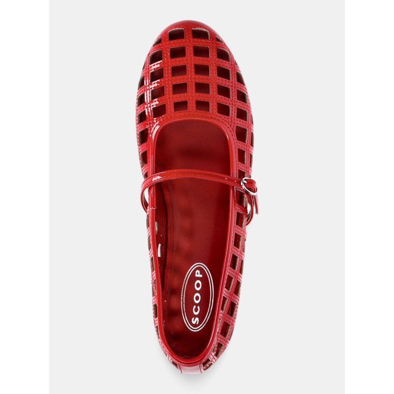 Scoop Women's Caged Mary Jane Flats