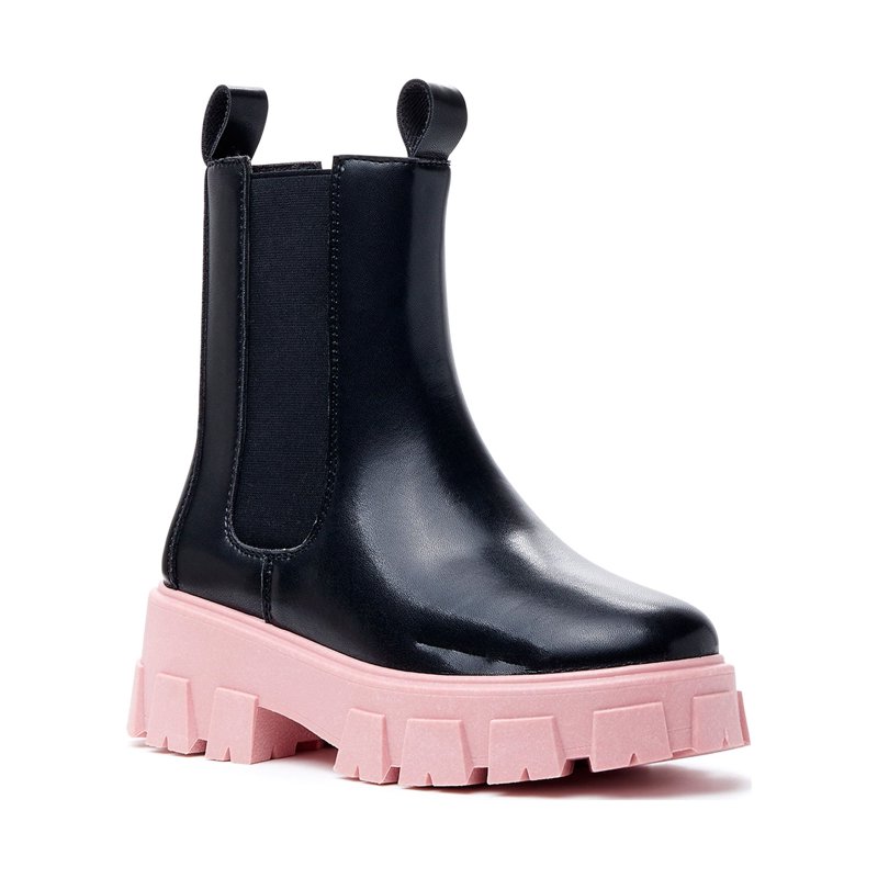 Scoop Women's Contrast Lug Sole Chelsea Boots