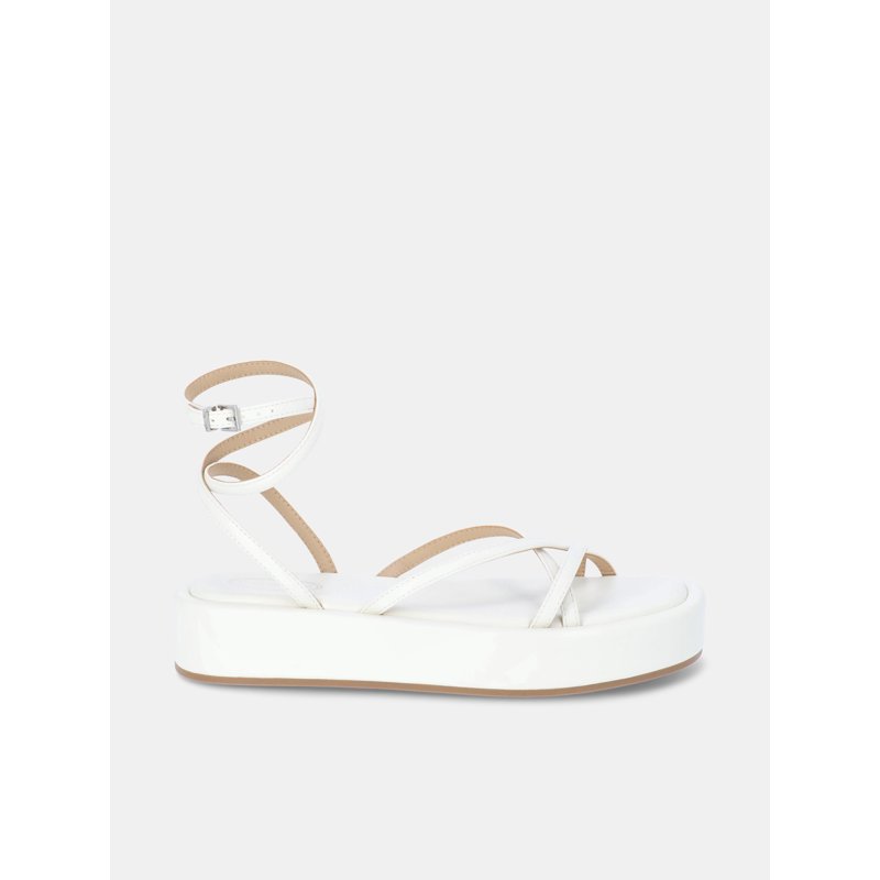 Scoop Women's Platform Strappy Sandals With Adjustable Strap