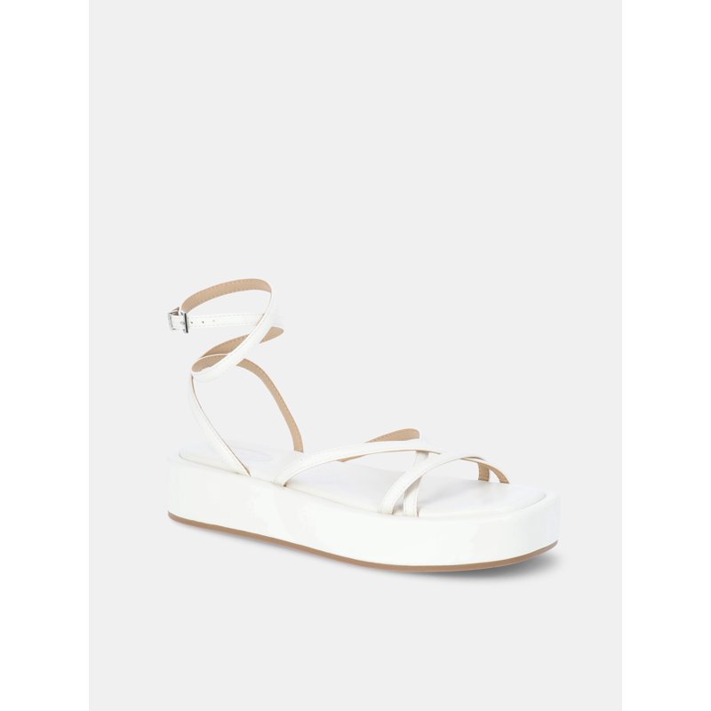 Scoop Women's Platform Strappy Sandals with Adjustable Strap