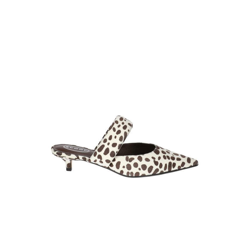 Scoop Women's Pointed Toe Kitten Heel Mary Jane Mules