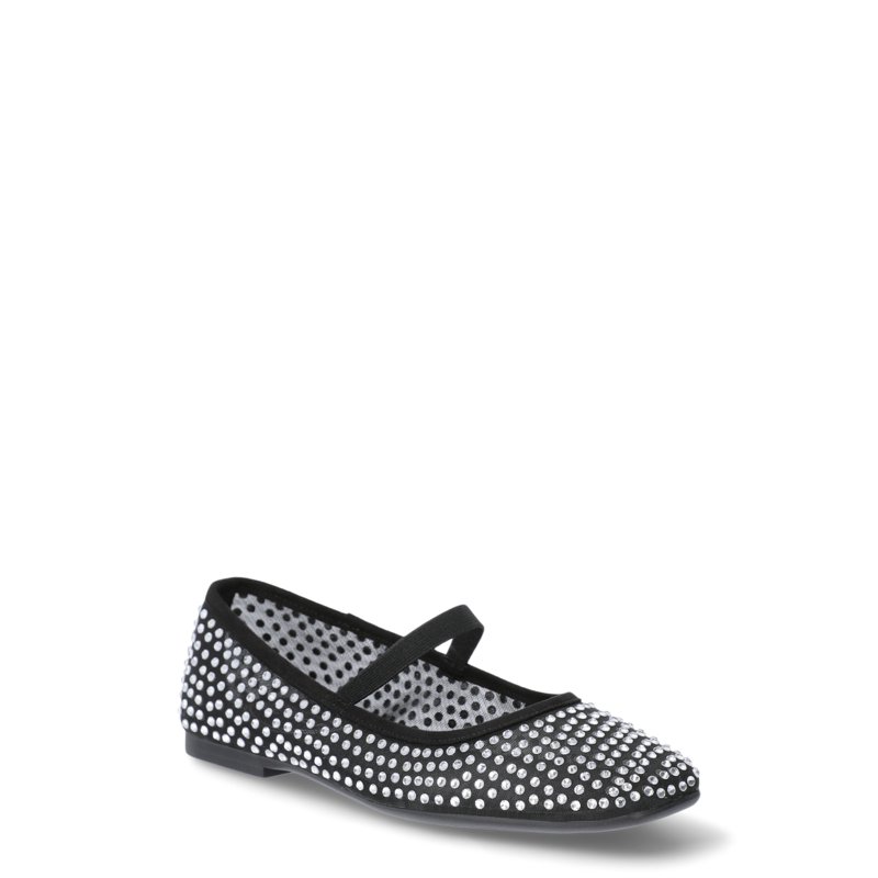 Scoop Women’s Rhinestone Mesh Ballet Flats