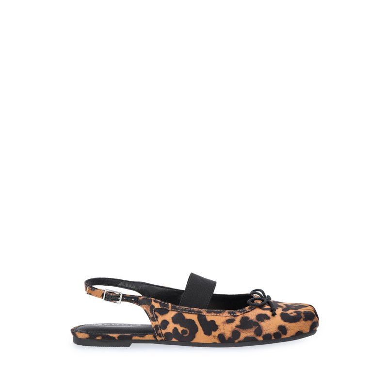 Scoop Women's Satin Slingback Mary Jane Pleated Toe Ballet Flats