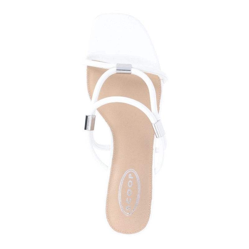 Scoop Women’s Stiletto Hardware Open Toed Heels Sizes 6-11