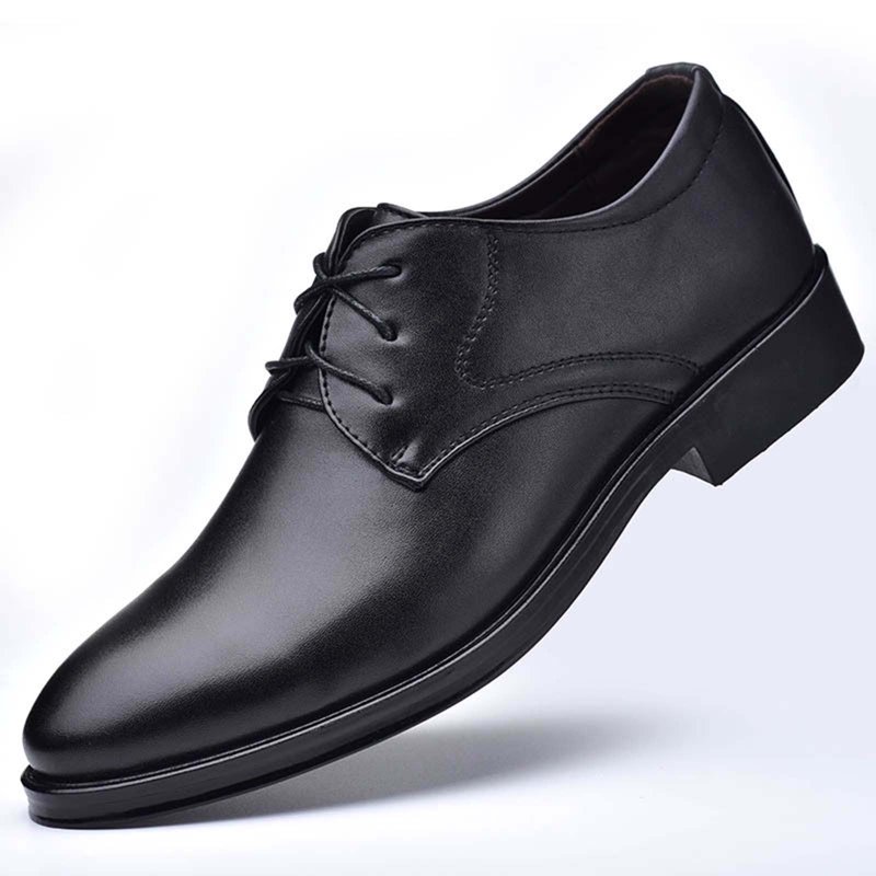 Seeotter Mens Dress Shoes Modern Classic Slip On Oxfords Formal Casual Business Wedding Work Lace-ups
