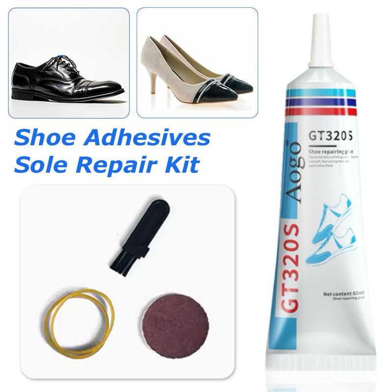 Shoe Glue Sole Repair Kit Waterproof Shoe Adhesive Shoes Care Kit Wear-resi V0K7