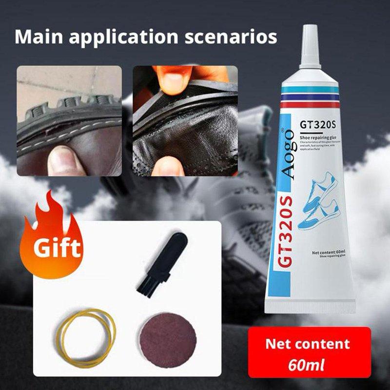 Shoe Glue Sole Repair Kit Waterproof Shoe Adhesive Shoes Care Kit Wear-resi V0K7
