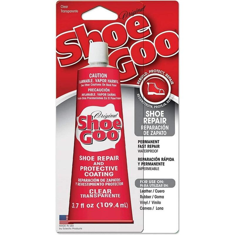 Shoe Goo Shoe Repair Adhesive Glue Clear Pack of 2 3.7 oz