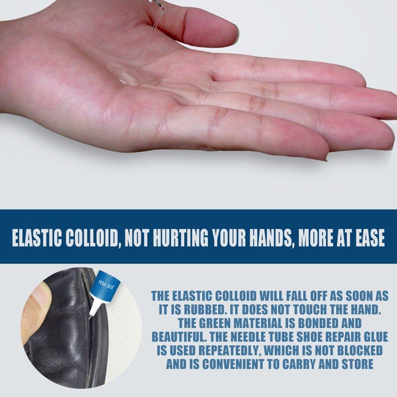 Shoe Heavy Duty Repair Adhesive - Waterproof Professional Grade Shoe Repair Glue Clear Sole Quick Dry Repair Formula Works In Seconds Adhesive For Sneakers Hiking Shoes Boots Sandals-2 Pack