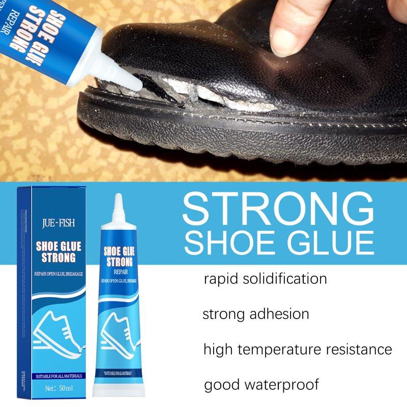 Shoe Heavy Duty Repair Adhesive - Waterproof Professional Grade Shoe Repair Glue Clear Sole Quick Dry Repair Formula Works In Seconds Adhesive For Sneakers Hiking Shoes Boots Sandals-2 Pack