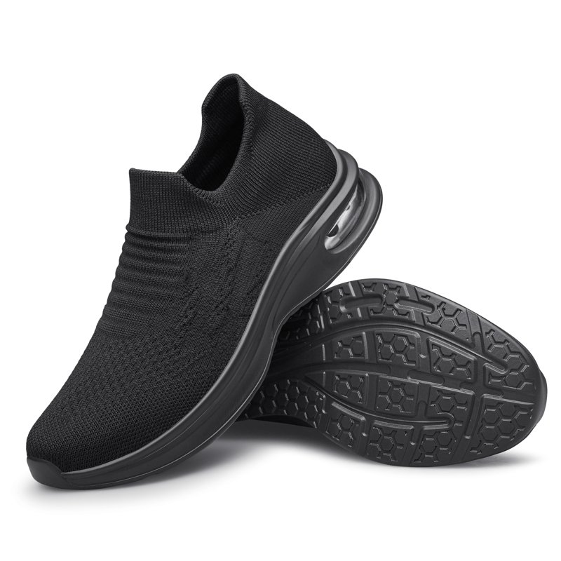 SILLENORTH Men's Mesh Athletic Sneakers Slip on Walking Shoes Breathable Comfort