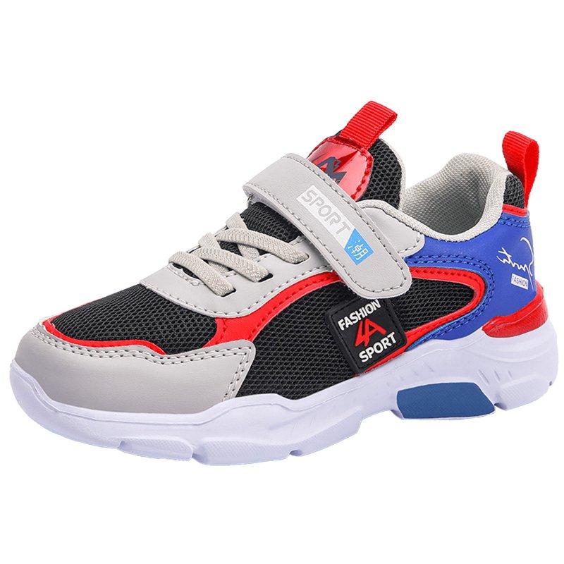 Sneakers for Girls Boys Cuban Single-Pull Lace Steel Toe Fitness Comfort Shoes Black Sneakers Size 6 Years-7 Years