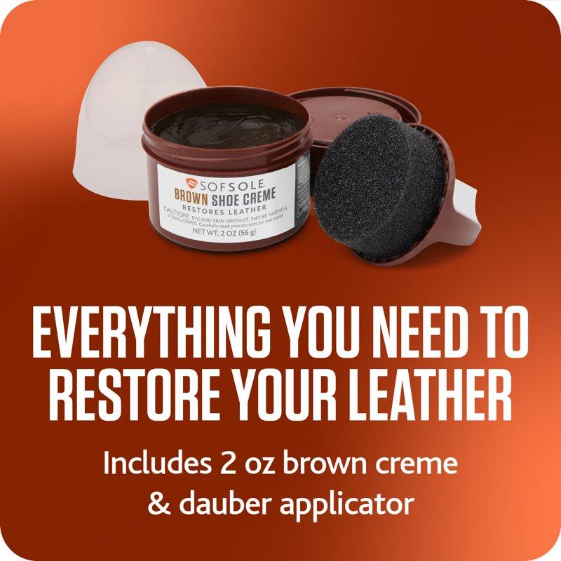 Sof Sole Shoe Crème Brown 2 Oz