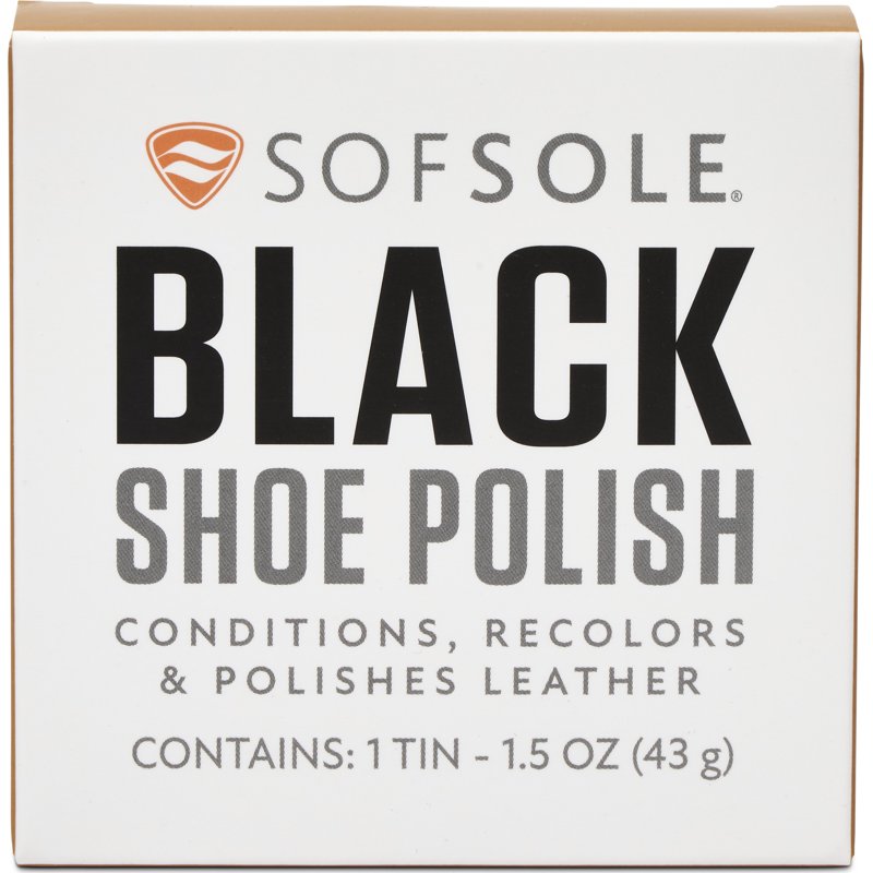 SofSole Shoe Polish Black 1.5 OZ 1.5 Oz