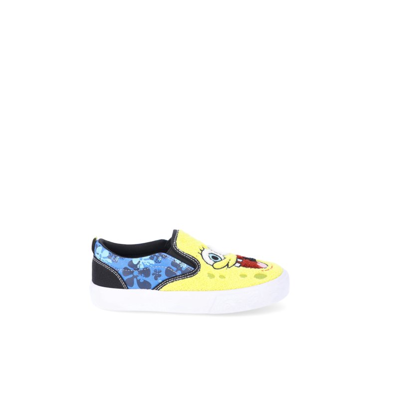 SpongeBob SquarePants Little & Big Kids Fleece Slip-On Sneakers